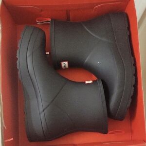 Hunter Black Short Women's Winter & Rain Boots